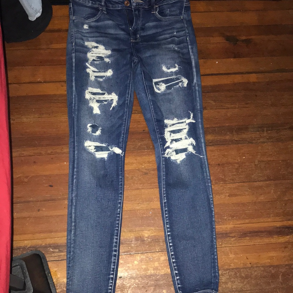 Gently used jeans